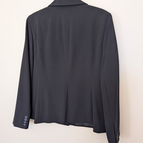 Liz Claiborne black suit jacket blazer 16 EUC - Picture 4 of 13